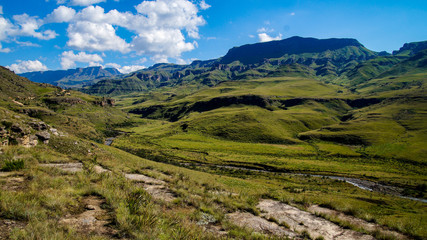 Fototapeta na wymiar Sani Pass, South Africa