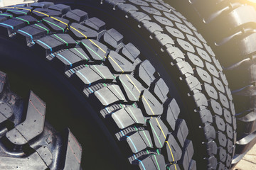 New modern truck tire or tyre wheels