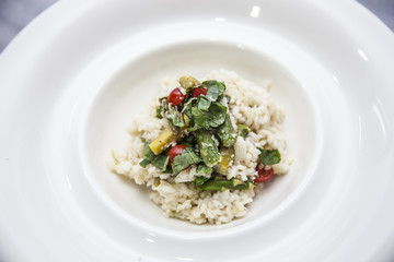 risotto with asparagus