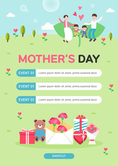 Obraz na płótnie Canvas Mother's Day Illustration