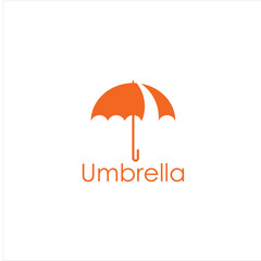 Umbrella Vector Template Design Illustration