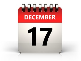 3d 17 december calendar