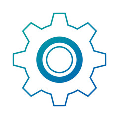 gear machine isolated icon vector illustration design