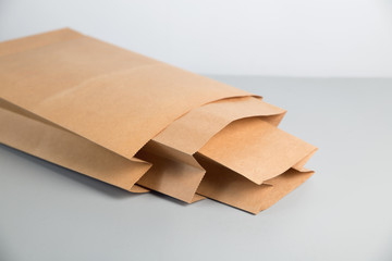 simple recyclable kraft paper bag