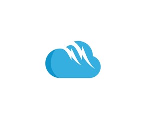 Fototapeta premium Cloud logo