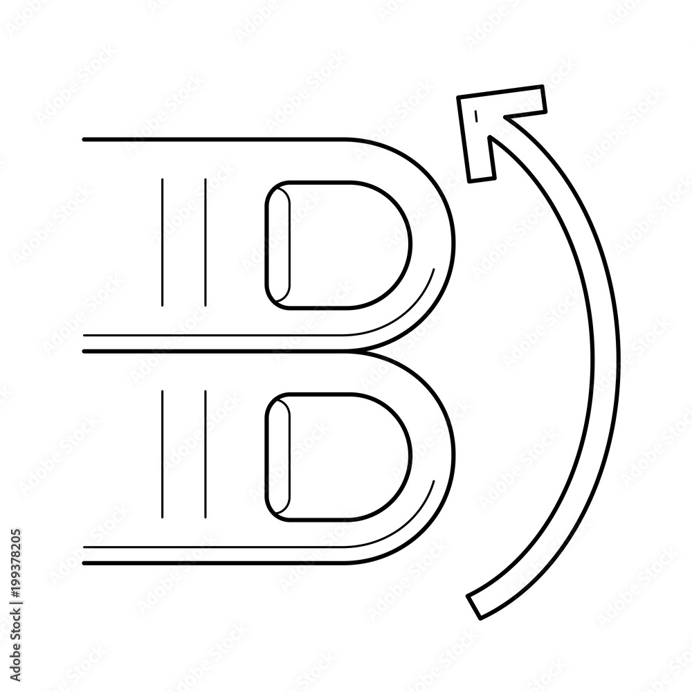 Aufkleber two-finger scroll up vector line icon isolated on white background