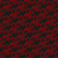 Seamless pattern with ornaments. Elements for design and decoration.