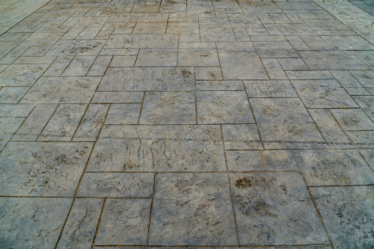 Concrete Floor Pattern