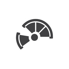 Obraz premium Corner sofa and armchair, top view vector icon. filled flat sign for mobile concept and web design. Furniture simple solid icon. Symbol, logo illustration. Pixel perfect vector graphics