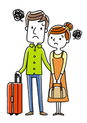 夫婦、カップル、恋人：旅行