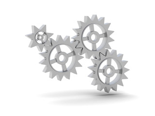 Think and look at the other.