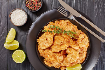 crispy bite sized deep fried veal brain
