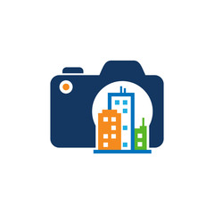 City Camera Logo Icon Design