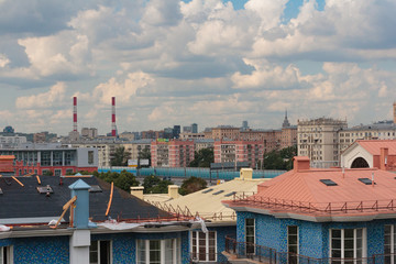 Moscow spring roofs image
