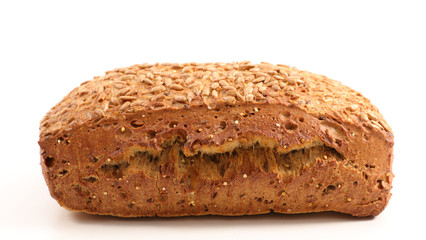 bread isolated on white background