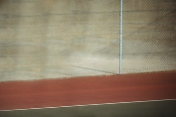Composite image of tennis court