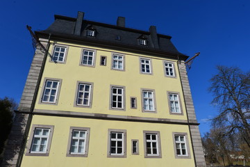 Fototapeta premium Barockschloß im Schlosspark von Gersfeld (Rhön)