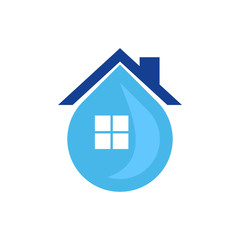 Water House Logo Icon Design