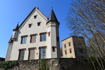 Fototapeta na wymiar Hinteres Schloss in Heusenstamm / Landkreis Offenbach 