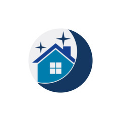 Moon House Logo Icon Design