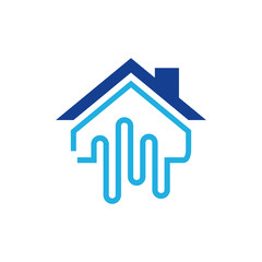 Signal House Logo Icon Design