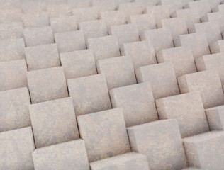 Abstract cubes building blocks background