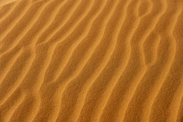 Fototapeta na wymiar Abstract sand pattern in Sand Dune Desert, Muine, Vietnam