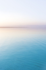 Fototapeta premium Dead Sea landscape. Jordan sunset