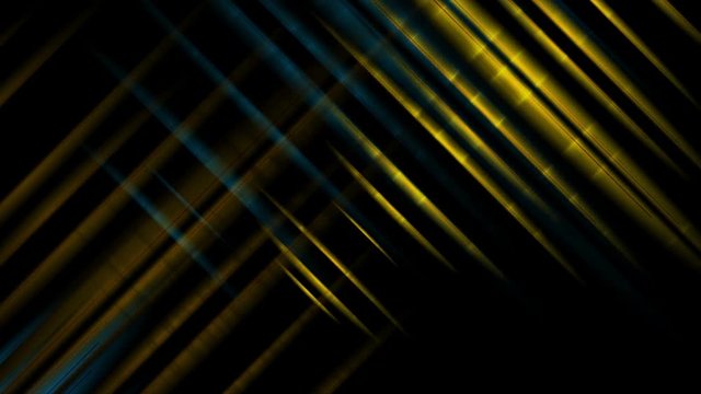 Digital futuristic orange and blue tech abstract motion background with glowing stripes. Video animation Ultra HD 4K 3840x2160