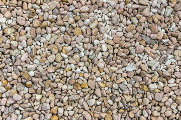 Background of stone pebbles