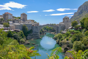Obraz premium Stari Most, Mostar, Bosnia and Herzegovina.