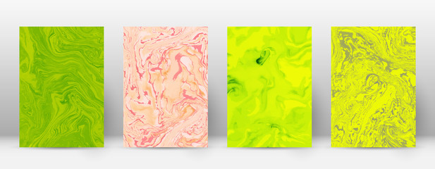 Abstract cover. Modern design template. Adorable suminagashi marble. Minimalistic hipster flyer design. Beautiful trendy abstract cover. Vector illustration.