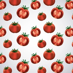 la tomatina half tomatoes smash festival throwing background vector illustration