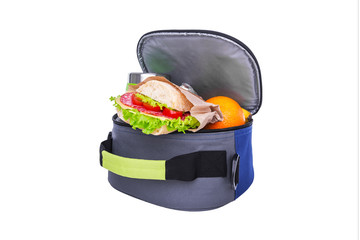 Lunch in a bag for lunch.