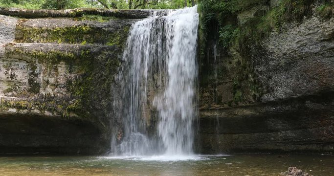 Cascades du Herisson, Waterfalls of the Herisson in the French Jura