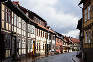 Fototapeta na wymiar German village architecture