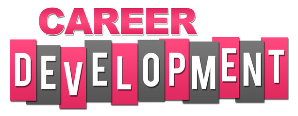 Career Development Professional Pink Grey 