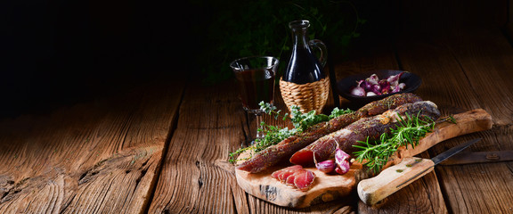 dried sirloin with herbs de provence