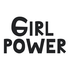 power girl calligraphy message