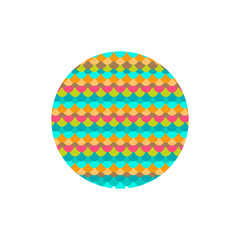 Pinata icon in flat style.