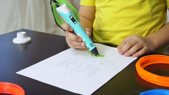 drawing with 3d pen
