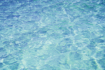 water background in sea rippled