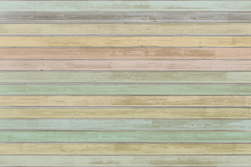 pastel colored wood planks background or texture
