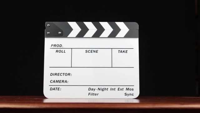 clap de cin&eacute;ma et action