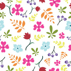 Beautiful Seamless Floral pattern design