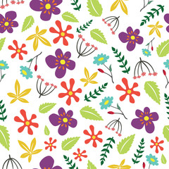 Seamless Floral pattern design