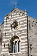 Porto Venere Liguria Italy - Chiesa di San Lorenzo (Church of St. Lawrence) 
