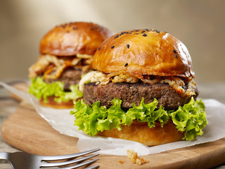 Gourmet burgers