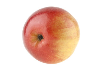 red apple isolated on white background