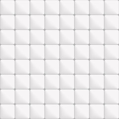 White tiles textures background